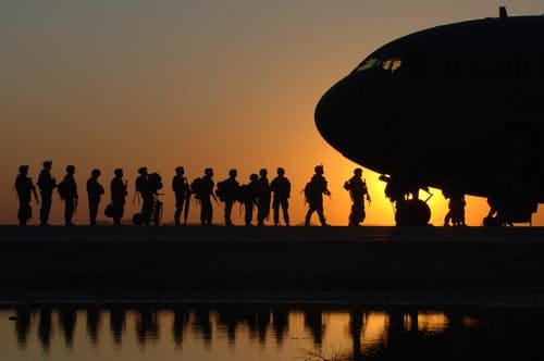 Troops deployment