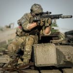 Soldiers in action